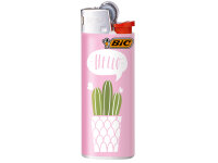 BIC Mini J25 Reibrad Feuerzeuge "Summer Cactus", 50er Display*