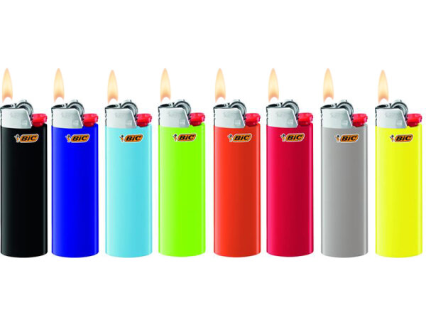 BIC Maxi J26 Reibrad Feuerzeuge "Neutral", 50er Display