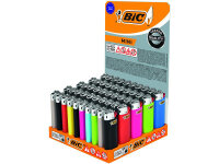 BIC Mini J25 Reibrad Feuerzeuge "Neutral", 50er...