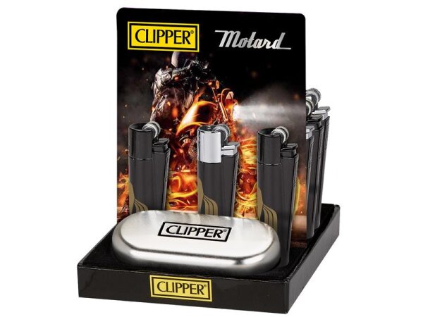 Clipper Metal Large MOTARDS, 12er Display