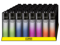 Clipper Micro METALLIC GRADIENT Silver, 48er Display