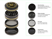 Grinder "Diamonds" Metall; 4 versch. Motive;...