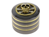 Grinder "Diamonds" Metall; 4 versch. Motive; 4-tlg.; 52 x 43,5 mm, einzeln