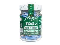 PURIZE Blau; 100er Glas, 100 XTRA Slim Size;...