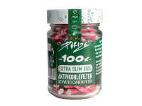 PURIZE Pink; 100er Glas, 100 XTRA Slim Size;...