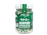 PURIZE Grün; 100er Glas, 100 XTRA Slim Size;...