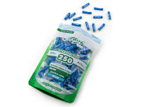 PURIZE Blau; 250er Vorratsbeutel, 250 XTRA Slim Size (ø 5,9 mm); Aktivkohlefilter