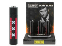 Clipper Metal Amsterdam XXX Black, 12er Display