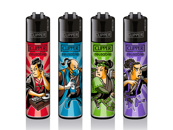 Clipper Large URBAN SAMURAI, 48er Display