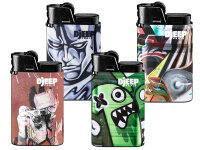 DJEEP Feuerzeuge "Graffiti" versch. Motive;...