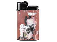 DJEEP Feuerzeuge "Graffiti" versch. Motive; 24er Display