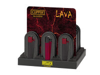Clipper Metal Large Lava mit Geschenkboxen; 12er Display