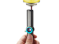 Metallfeuerzeuge "Dublin", Reibrad, Jet-Flame, 6er Display