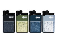 DJEEP Feuerzeuge "Mish Mash" versch. Farben;...