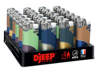 DJEEP Feuerzeuge "Two Tone" versch. Farben;...