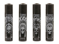 Clipper Large INDIAN SKULLS, 48er Display