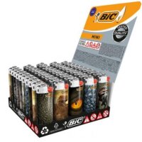 BIC Mini J25 Reibrad Feuerzeuge "Dinos", 50er...