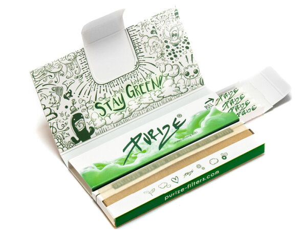 PURIZE Papers`n`Tips, je 16 Aktivkohlefilter & 32 Papers, 12er Display