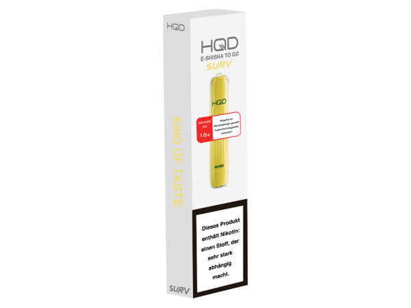 HQD SURV - Tropical Fruits / Mambo (Tropische Früchte) - Einweg E-Shisha - 18 mg - 600 Züge