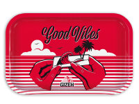 Gizeh Rolling Tray Drehunterlage Metall - "Good...