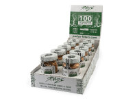 PURIZE Spionfilter; 100er Glas, 100 XTRA Slim Size 5,9mm; Aktivkohlefilter