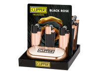 Clipper Metal Large BLACK ROSE inkl. Geschenkbox, 12er...