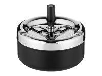 Drehaschenbecher "Angelo" schwarz, Ø 13...