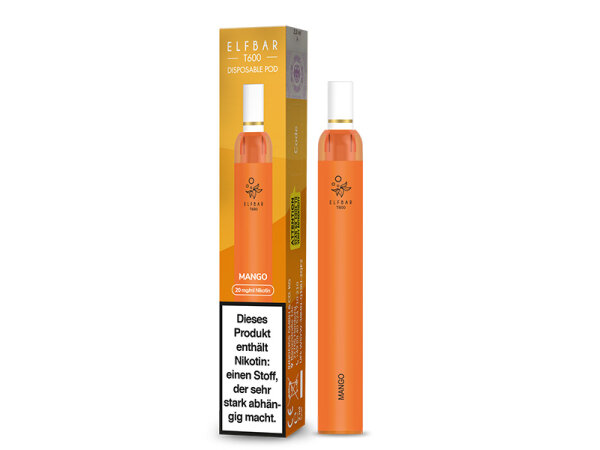 ELFBAR T600 - Mango (Mango) - E-Shisha - 20mg - 600 Züge