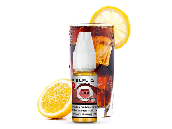 ELFBAR Elfliq - Cola (Cola) - Liquid - 20 mg/ml - 10 ml