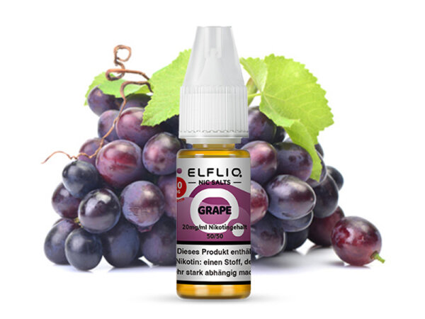 ELFBAR Elfliq - Grape (Traube) - Liquid - 20 mg/ml - 10 ml