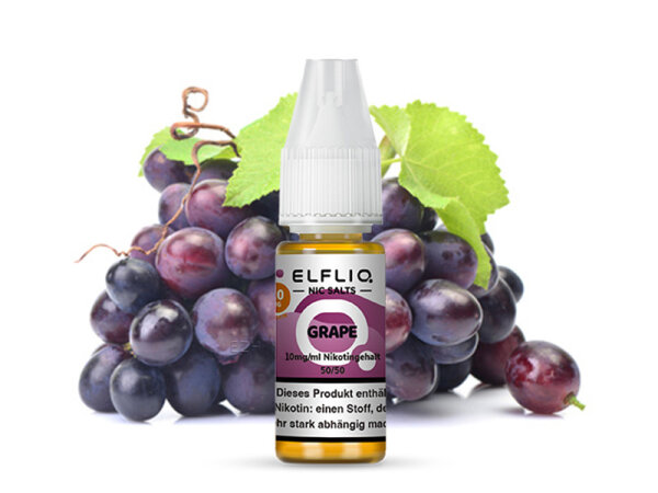 ELFBAR Elfliq - Grape (Traube) - Liquid - 10 mg/ml - 10 ml