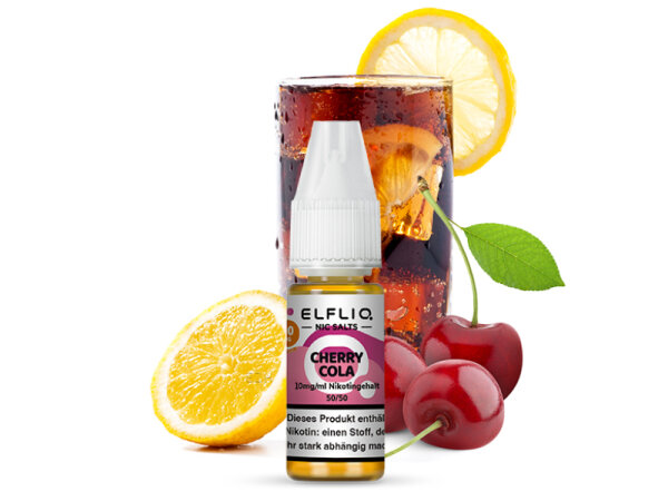ELFBAR Elfliq - Cherry Cola (Kirsche, Cola) - Liquid - 10 mg/ml - 10 ml