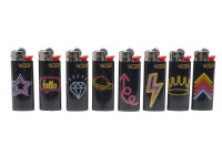 BIC Mini J25 Reibrad Feuerzeuge "Sign", 50er...