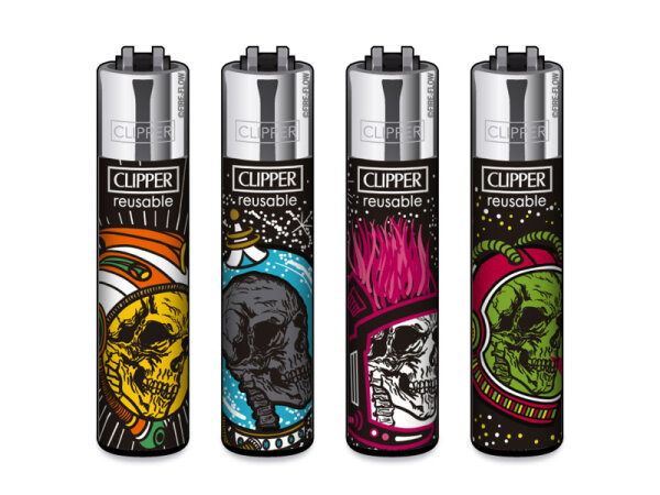 Clipper Large ASTRO SKULL #2, 48er Display