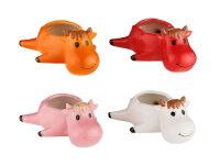 Aschenbecher "Kuh" 17,5 x 12,5 x 7,3 cm, 4-fach...