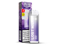 Lost Mary QM600 - Grape (Traube) - E-Shisha - 20mg - 600...
