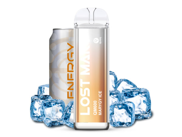 Lost Mary QM600 - Marygy Ice ( Energydrinks, Eis) - E-Shisha - 20mg - 600 Züge
