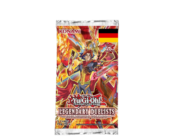Yu-Gi-Oh ! Legendary Duelists - Soulburning Volcano Booster