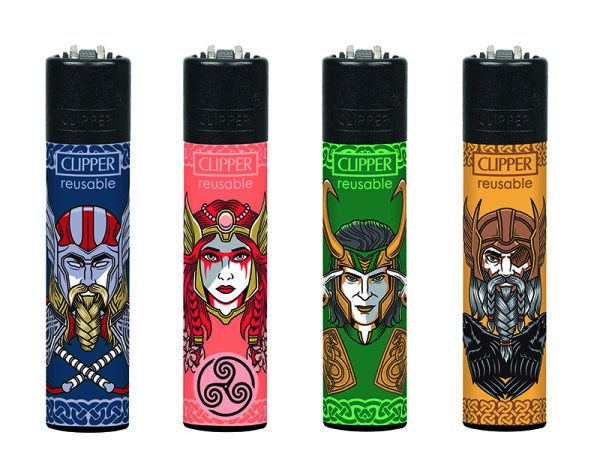 Clipper Large NORDIC GODS; 48er Display