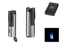 Zigarrenfeuerzeug "Winjet" Premium anthrazit;...