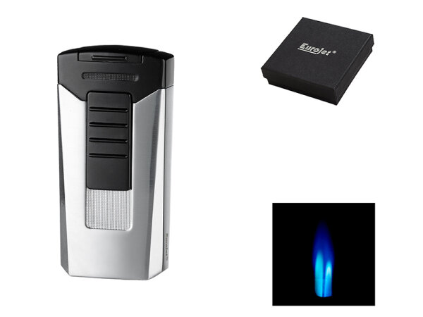 Sturmfeuerzeug "Race" chrom, 2er Jet-Flame