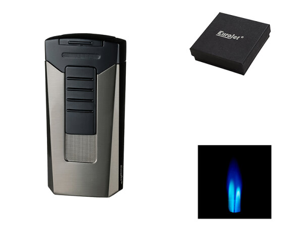 Sturmfeuerzeug "Race" anthrazit, 2er Jet-Flame