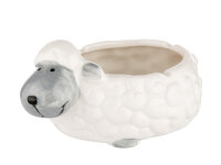 Aschenbecher "Schaf"; weiß;...