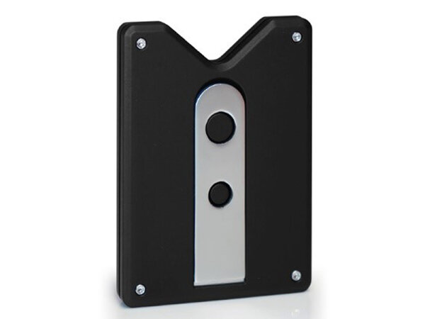 Zigarrenbohrer "Caseti" mit Ständer, schwarz