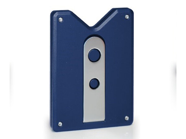 Zigarrenbohrer "Caseti" mit Ständer, blau