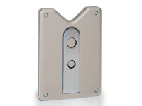 Zigarrenbohrer "Caseti" mit Ständer, grau