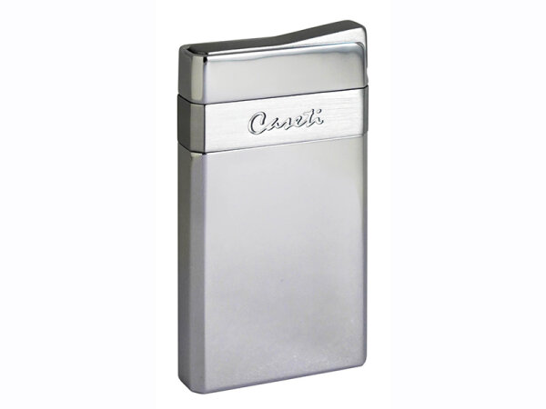 Metallfeuerzeug Jet Chrom Matt Dark Grey