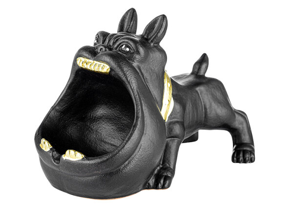 Aschenbecher "Hund" stehend,16,3 x 11 x 13,6,5cm