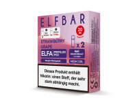 ELFBAR ELFA Prefilled Pod - Strawberry Grape (Erdbeere,...