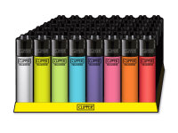 Clipper Large Translucent Branded, 48er Display